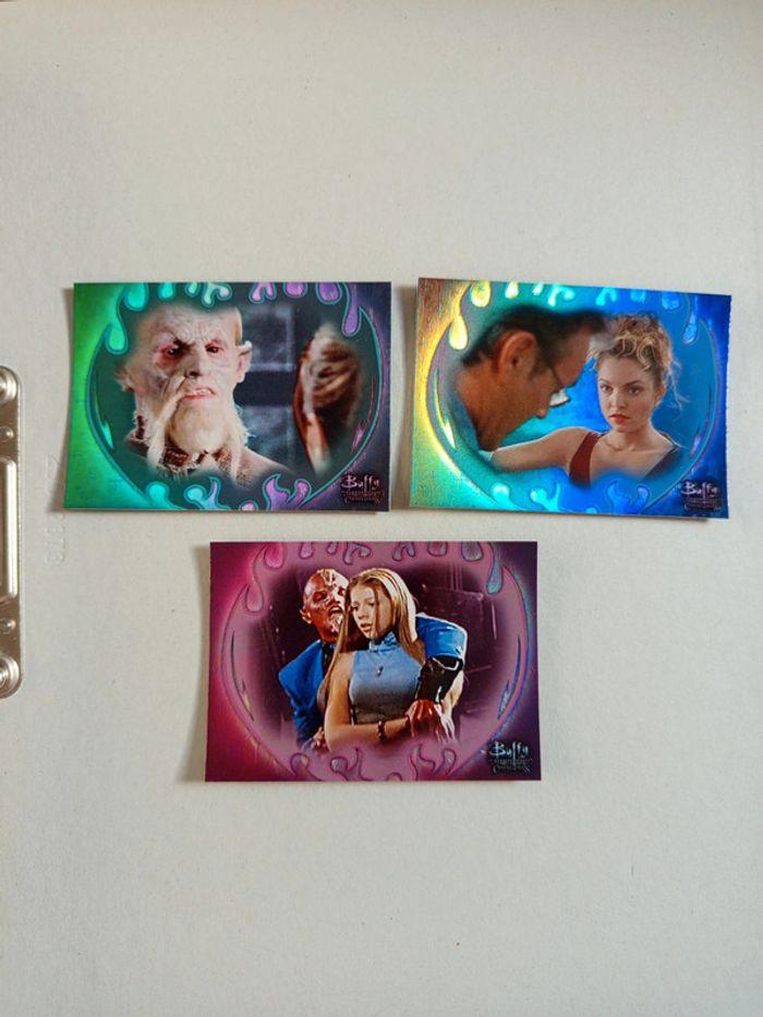 Lot 3 Cartes buffy the vampire slayer - photo numéro 1