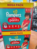 Pampers pants baby dry taille 6 4 cartons