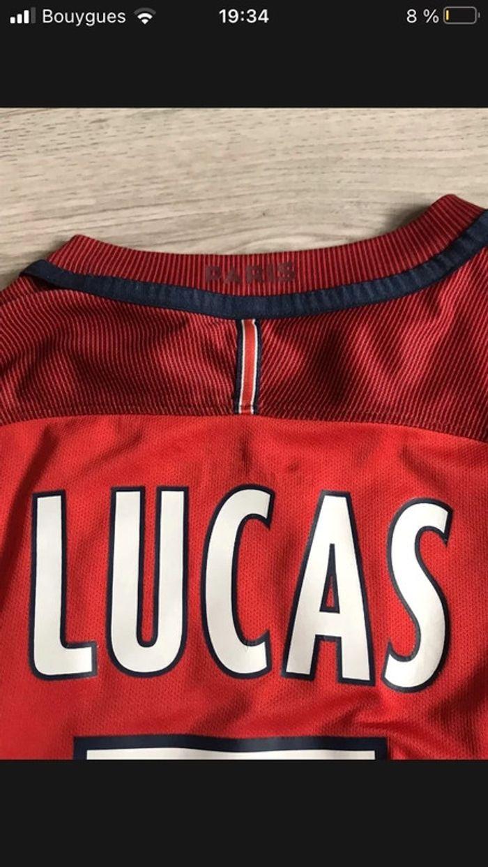 Maillot  Lucas PSG + short - photo numéro 6