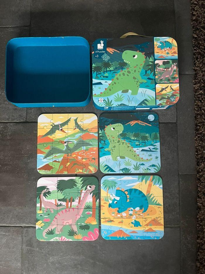 Valisette puzzle dinosaures - photo numéro 4