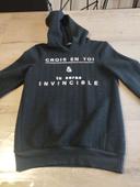 Sweat fille XS MIM noir