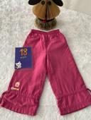 Pantalon fille rose molleton Influs 18 mois tbe