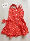 Robe 4 ans fille