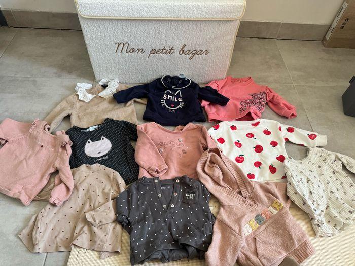 Lot vêtements 30 pièces hiver 6 mois fille - photo numéro 1