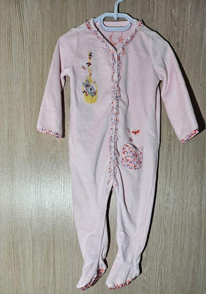 Lot de 7 Pyjamas velours 18 mois fille - photo numéro 4