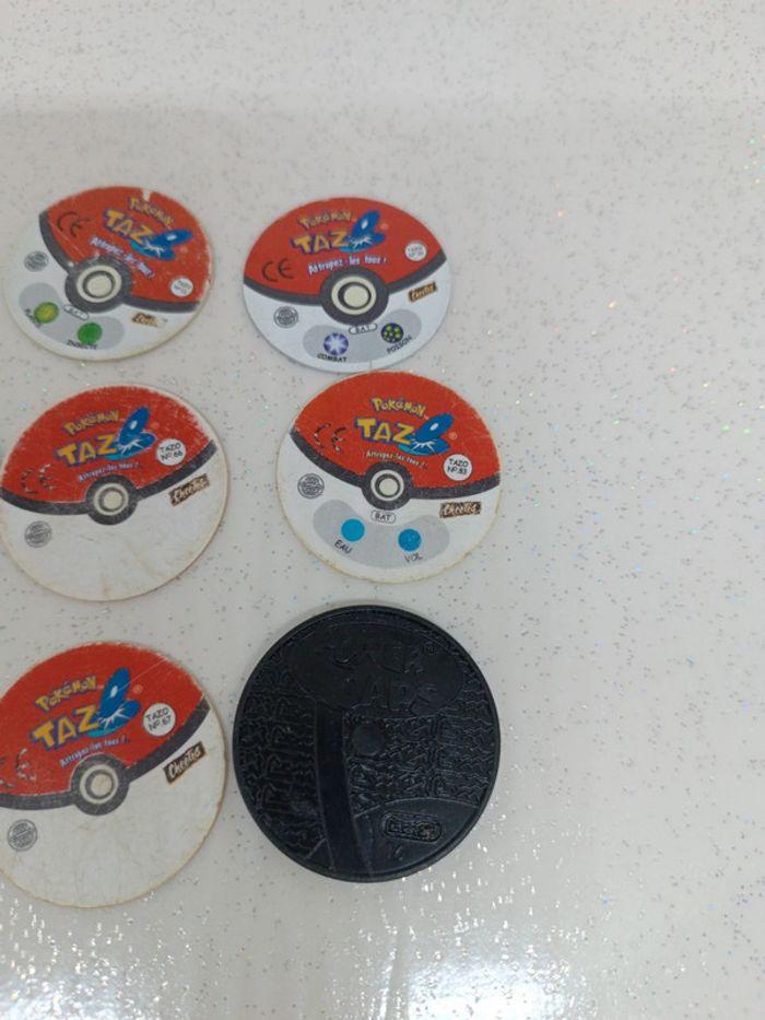 Pog pokémon Taz 50 51 tazo 66 2 80 36 13 83 67 caps Sacha minidrago leuphorie Salamèche soporifik - photo numéro 10