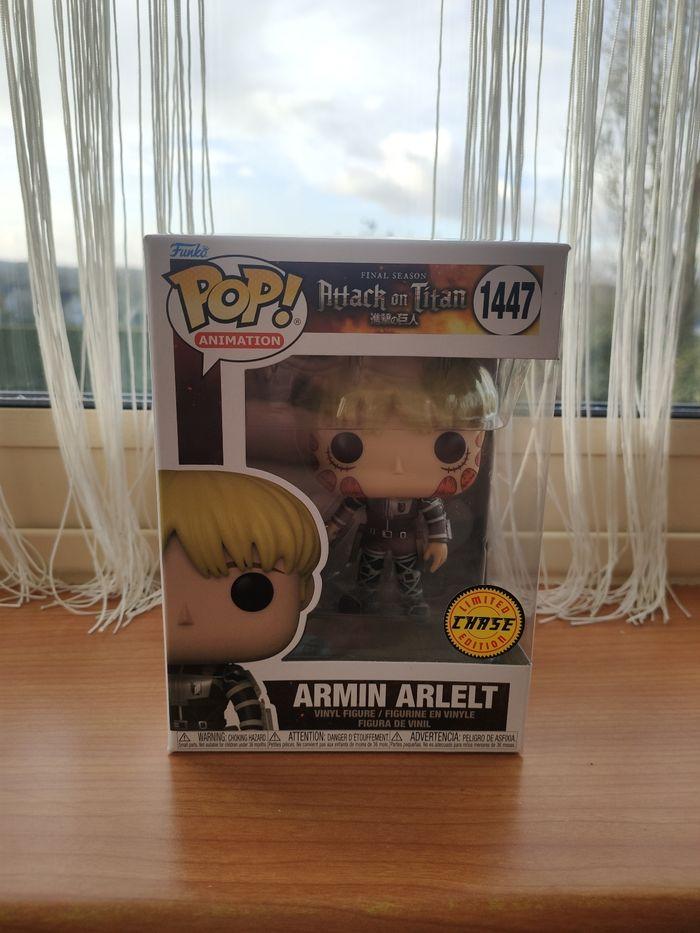 Funko pop Armin Arlelt 1447 chase - photo numéro 1