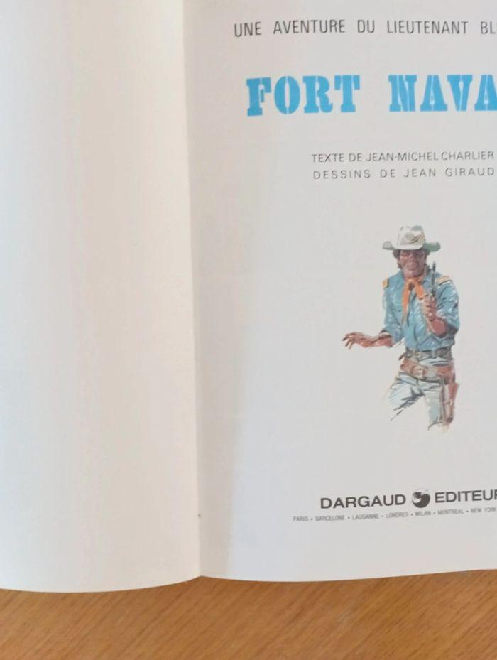 BD une aventure du lieutenant Blueberry fort Navajo - photo numéro 10