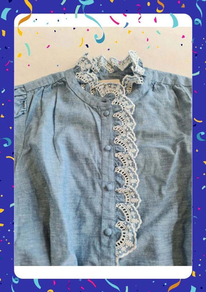 Sézane chemise Chloé chambray 🏷 - photo numéro 3