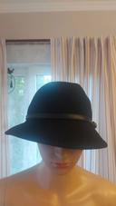 Chapeau noir femme H&M eur M 56cm