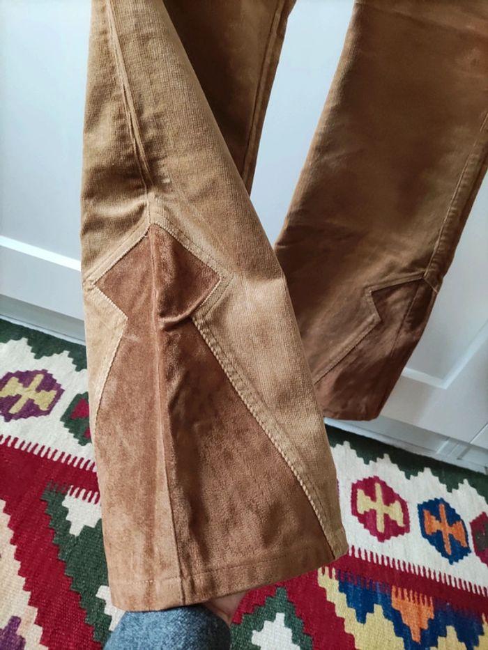 Pantalon super vintage camel - photo numéro 5