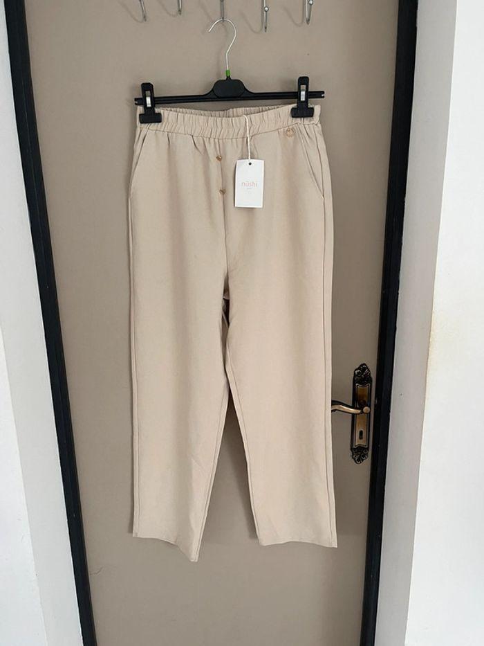 Pantalon beige Nüshi - photo numéro 1