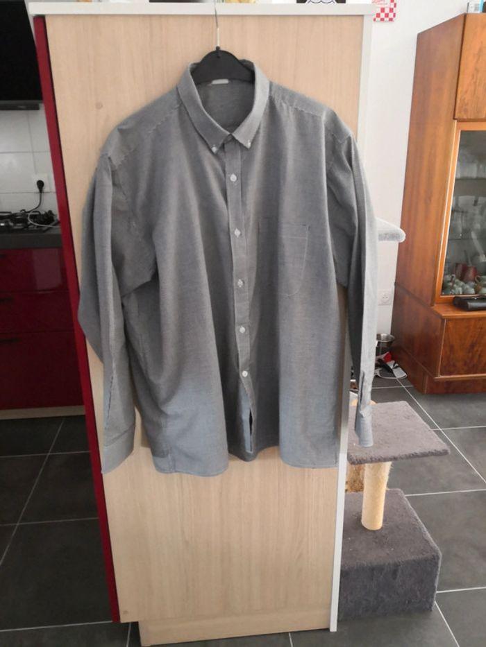 Chemise m. Longue à carreaux taille XXL - photo numéro 1