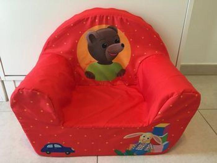 Fauteuil club enfant Petit Ours Brun - photo numéro 1