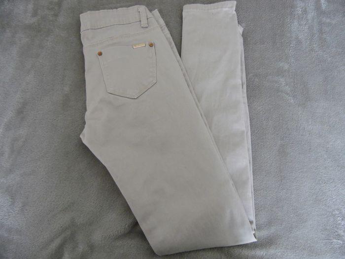 Pantalon beige, taille 36. - photo numéro 4