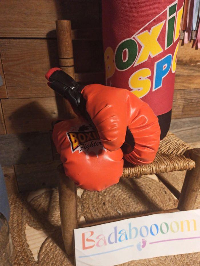 Jouet sac et gants de boxe tbe - photo numéro 3