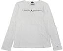 T-shirt blanc coton, manches longues tommy Hilfiger t.152