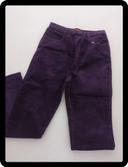 Pantalon velours violet