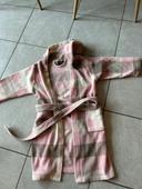 Peignoir 2-4 ans rose