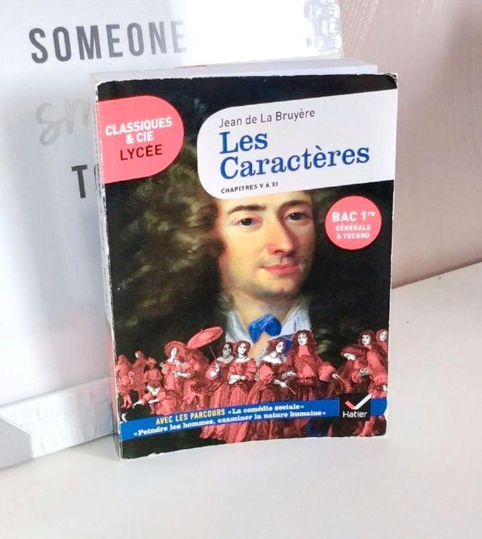 Lot Livre bac : Jean de la Bruyère, l'œuvre plus la méthodologie - photo numéro 3