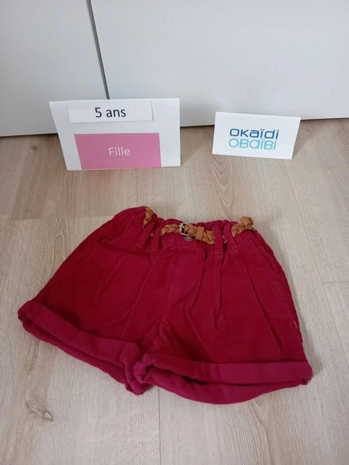 Short fille 5 ans Okaïdi