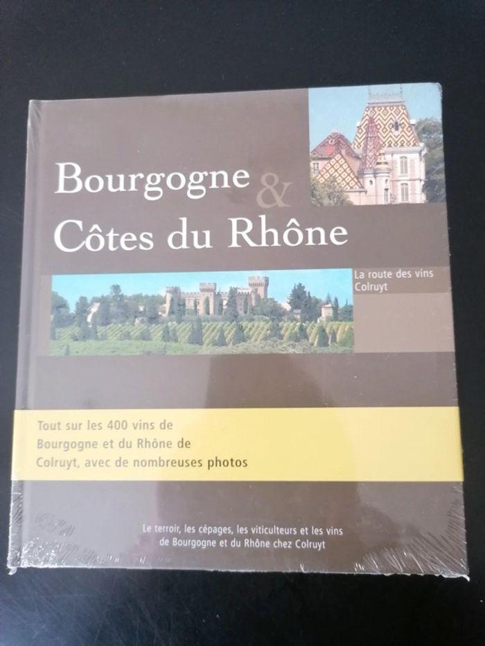 Livre Colruyt sur les vins "Bourgogne et Côtes du Rhône" - photo numéro 1