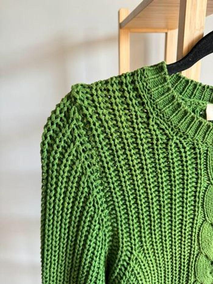 Pull Sézane maille verte Jazz Taille XS - photo numéro 2