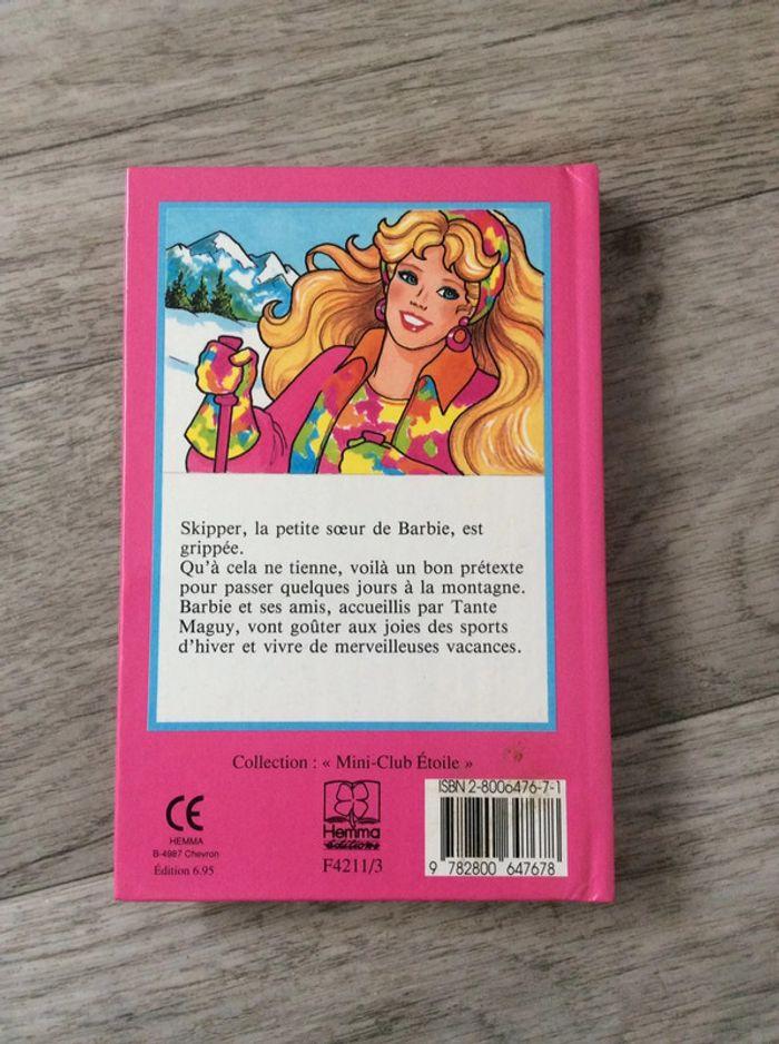 Livre Barbie aux sports d’hiver - photo numéro 2