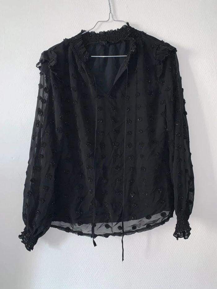 Blouse noir femme taille 36 - photo numéro 1