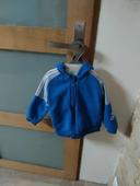 Veste de survêtement Adidas avec capuche