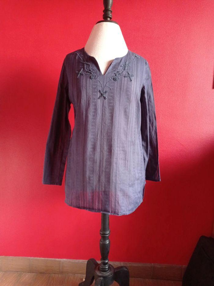 Blouse Bleue Taille 44 - photo numéro 3