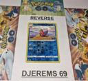 Carte Pokémon Reverse Flagadoss 020/078 EB10.5 Epée Bouclier Pokémon Go FR NEUF