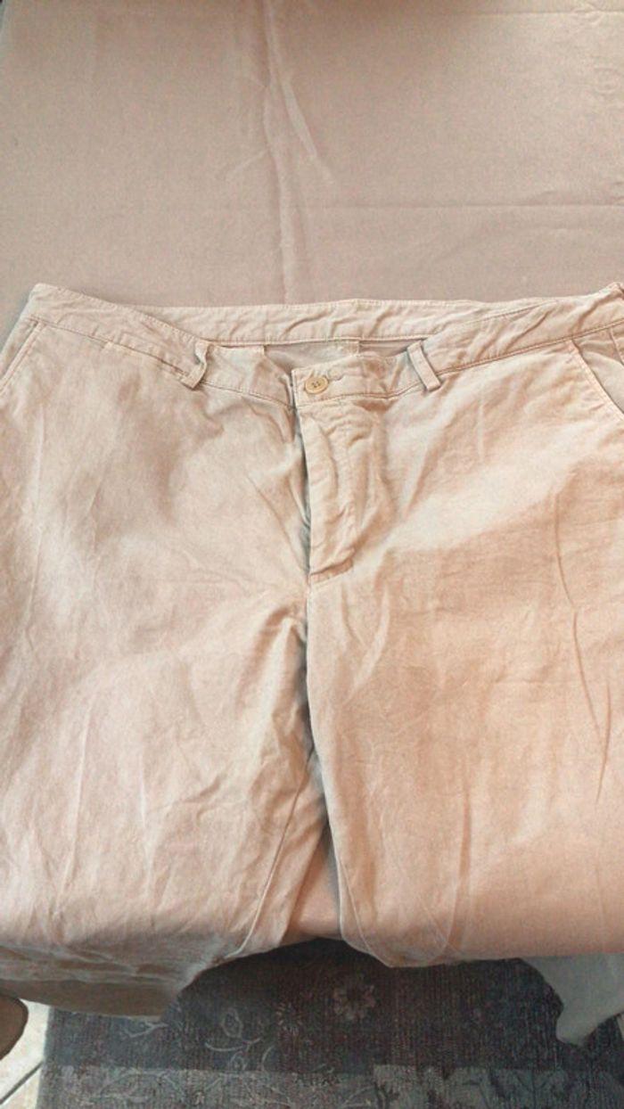 Pantalon beige Wesley taille 52 - photo numéro 3