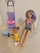 Skipper baby sitter Barbie