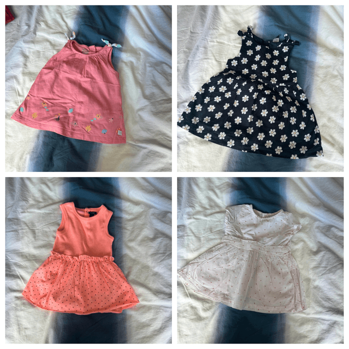 Lot de 4 jolies robes filles - photo numéro 1