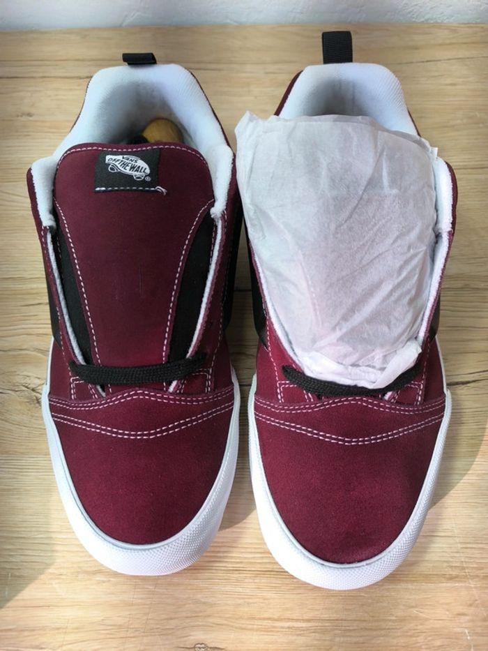 Baskets Vans knu old skool bordeaux pointure 44.5 neuves avec boîte d'origine - photo numéro 5