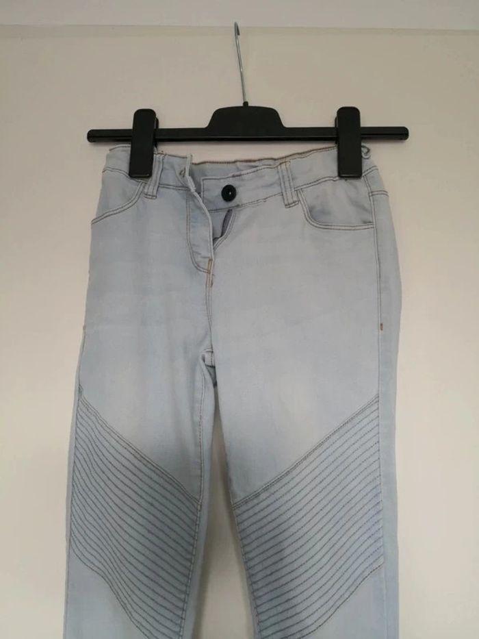 Jeans slim bleu clair taille 12 ans - photo numéro 2