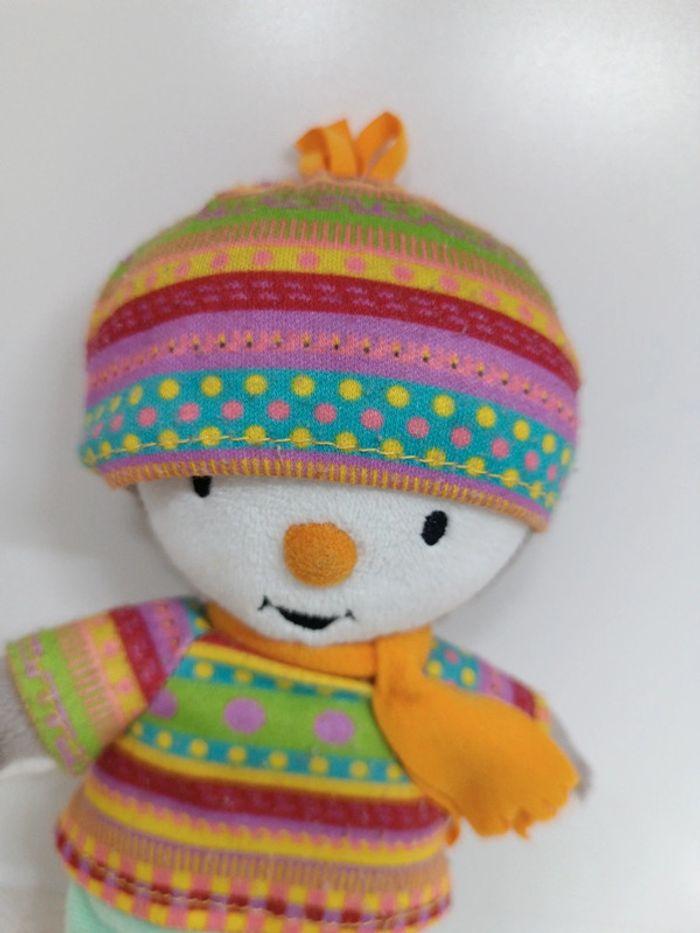 Petite T'choupi Tchoupi petit small peluche plush doudou poupée doll bonnet écharpe péruvien - photo numéro 2