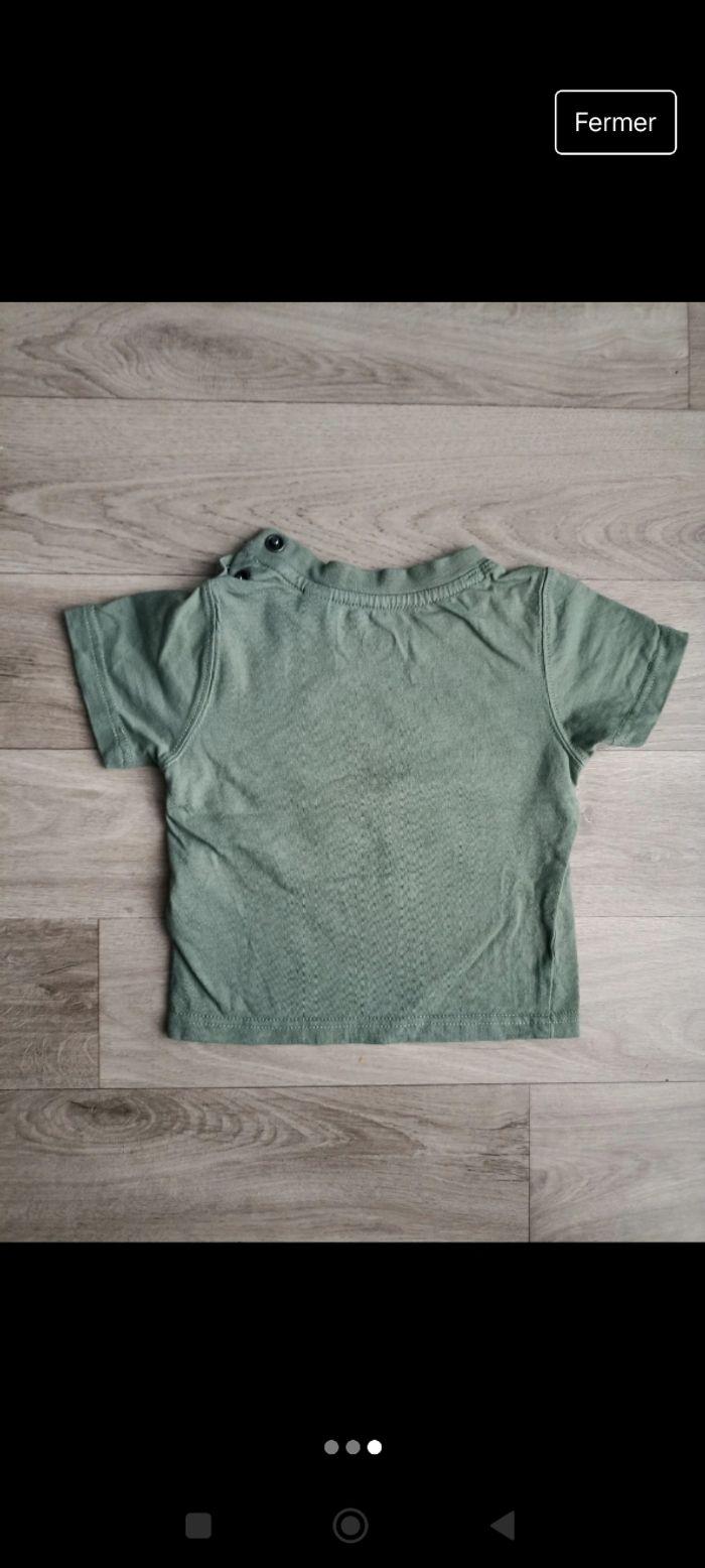 T shirt Timberland taille 6 mois - photo numéro 3