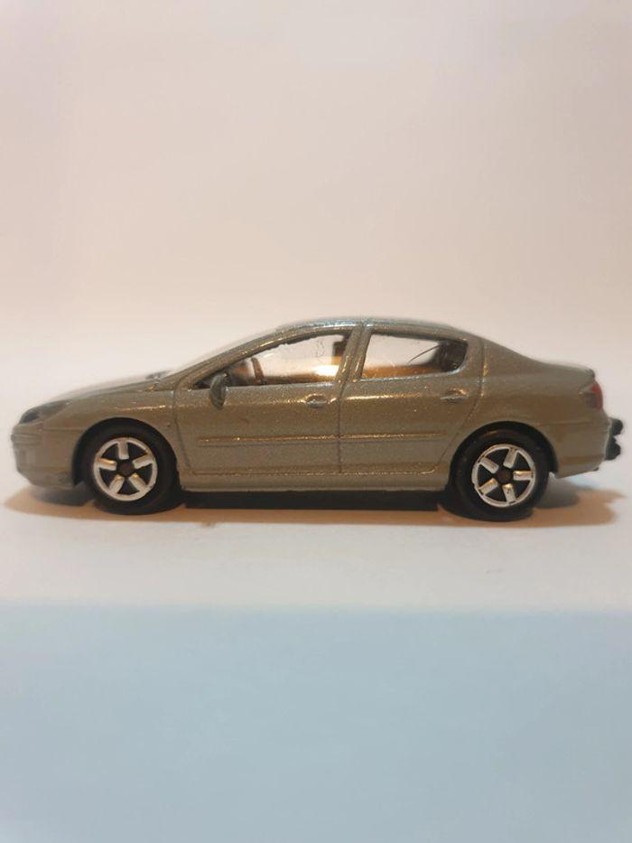 Majorette 205E Peugeot 407 gris argent métallique - 1/61 - photo numéro 11