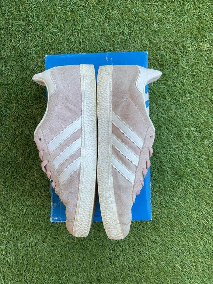 Adidas originals gazelle ice pink futur White gold size 36 - photo numéro 4