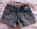 Short jean 2 ans