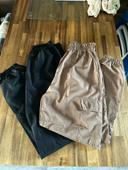 Lot 2 pantalons style cargo