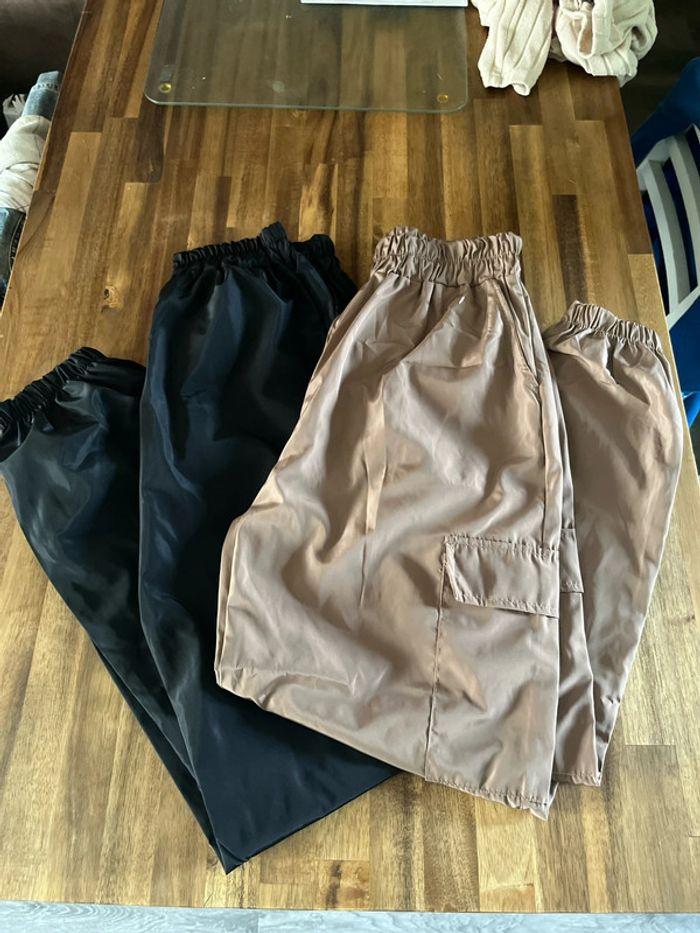 Lot 2 pantalons style cargo - photo numéro 1