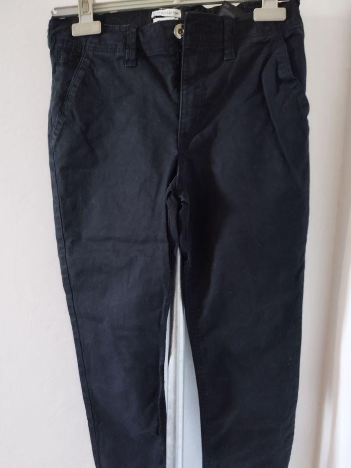 Pantalon chino noir enfant - photo numéro 1