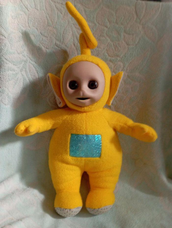 Peluche vintage Laa-Laa Teletubbies - photo numéro 1