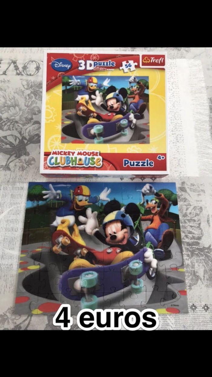 Puzzle 3D en 56 pièces en très bon etat