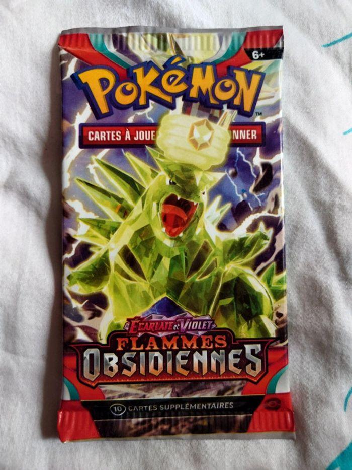 Booster Pokémon Flammes Obsidiennes Neuf - photo numéro 1