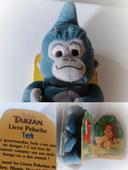 Disney livre Book plush Teddy peluche singe monkey tarzan terk small petit figurine gorille hachette