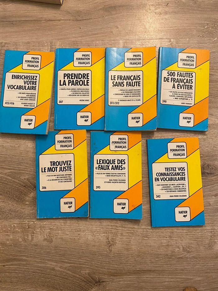 Lot livre français hatier - photo numéro 1